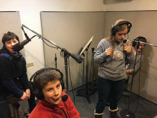Recording Shine LIke Stars!