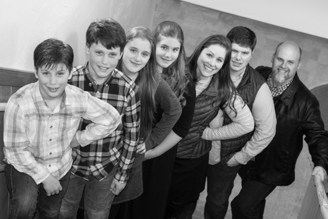 Our family, so grateful for the adventure of living life together!